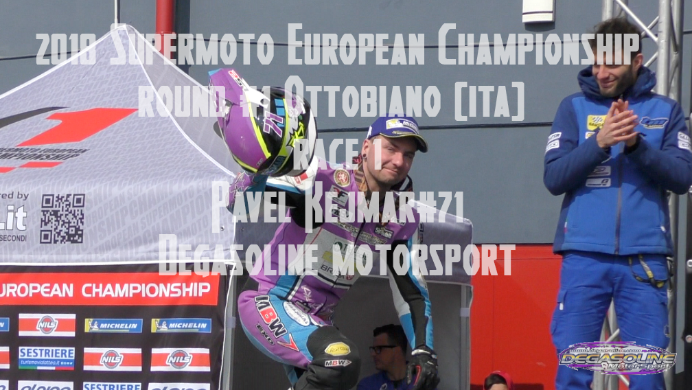 Supermoto European Championship rd#1 RACE 1, 25 mar 2018, ottobiano (ITA)